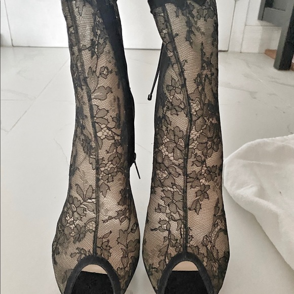 Christian Dior lace up booties - Picture 2 of 7